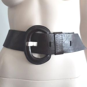 Brave | Wide Brown Leather Belt